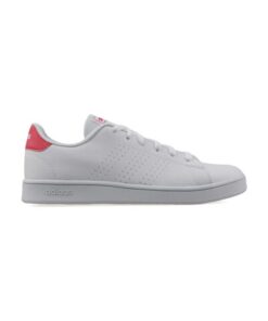 White Junior Tennis Shoes Ef0211 Advantage K