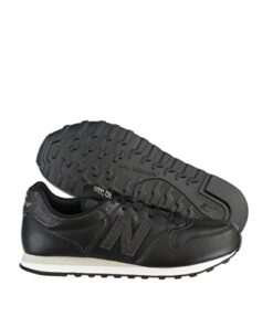 Women's Black White Sole Leather Sneakers Gw500tll V2 500