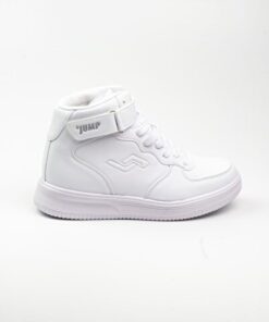 16308 White Unisex Basket Shoes White-38