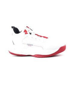 27432 Basketball Sneakers-white Red