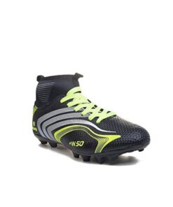 Super Mercury Ankle Sock Turf Grass Gear Cleats Football Shoes 435 Black Yellow