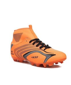 Super Mercury Ankle Sock Turf Grass Gear Cleats Football Shoes 435 Orange