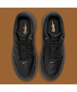 Air Force 1 Luxe Black Color Men's Sneaker Shoe