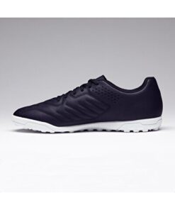 Kipsta Mens Football Field Shoes / Football Boots - Black / White - Agility 100 Tf