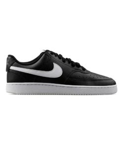 Unisex Black Court Vision Low Casual Sneakers Cd5434-001