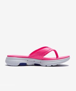 Go Walk Women's Pink Flip Flops