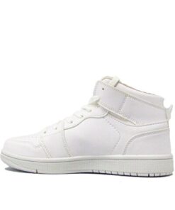 Dnlp-1839 White Unisex Ankle Sneakers