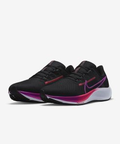 Air Zoom Pegasus 38 Black Color Women's Running Shoes