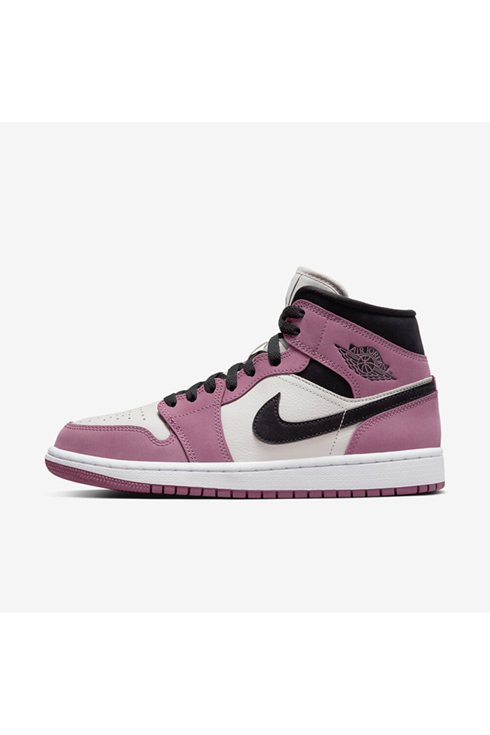 Air Jordan 1 Mid "berry Pink" (w) Women's Sneakers