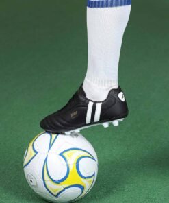 13256 Black Men's Turf Turf Long Teeth Cleats Football Shoes