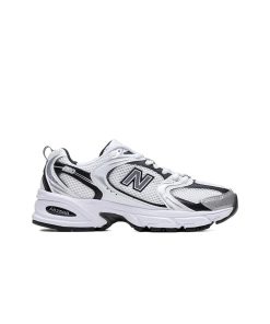 530 White Silver Metallic Black - Women's Sports Shoes MR530LB