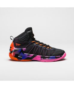 Adult Basketball Shoes - Black / Purple - Ss500