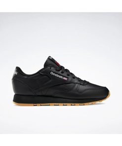 Classic Leather Black Unisex Sneaker 100008493