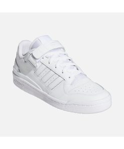 Forum Low Unisex White Sports Shoes