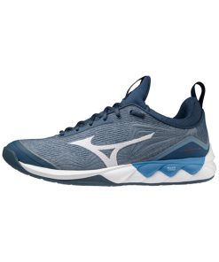Wave Luminous 2 Unisex Volleyball Shoes Navy Blue