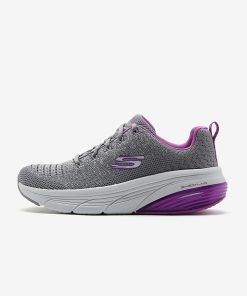 Skech - Air D'lux - Steady Lane Women's Gray Sports Shoes 150073 Gypr
