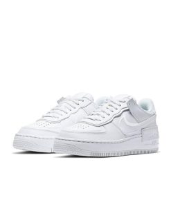 Women's White Air Force 1 Shadow Shoes