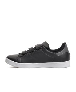 Black Velcro Men's Sports Shoes