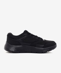 Go Walk Flex Men's Black Walking Shoes 216480tk Bbk