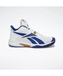 More Buckets Men's White Basketball Shoes