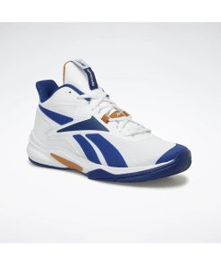 More Buckets Men's White Basketball Shoes