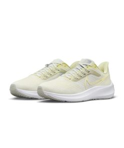 Pegasus 39 Women's Road Running Training Shoes Soft Lemon Yellow White FD0796-100